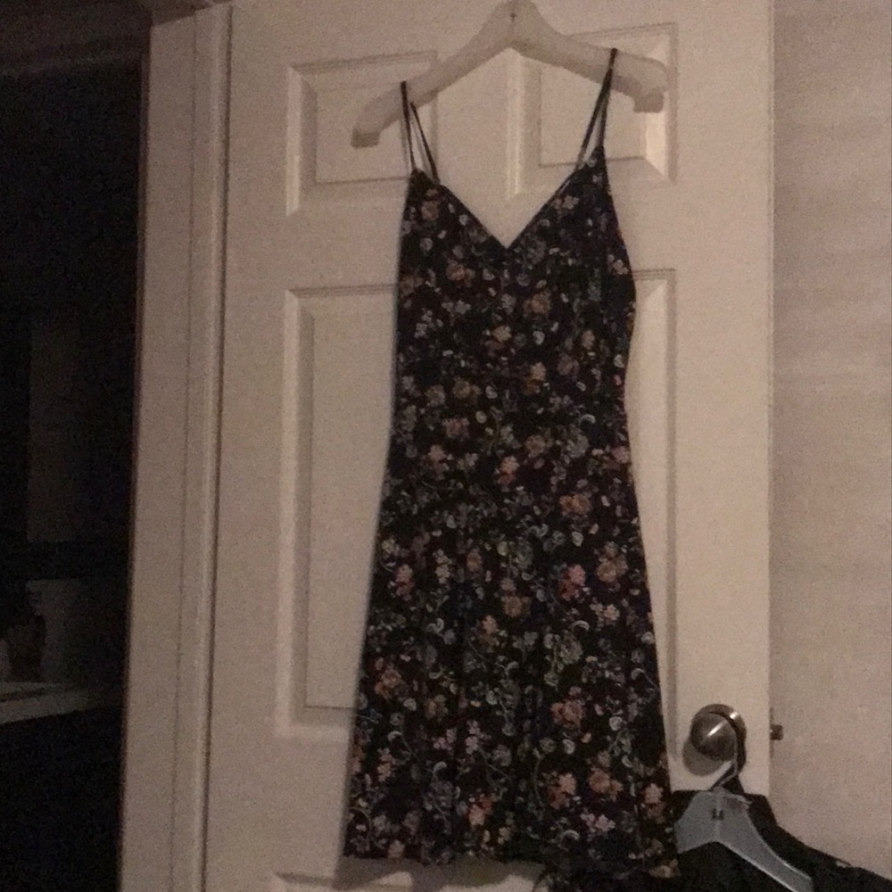 Floral Dress with spaghetti straps!